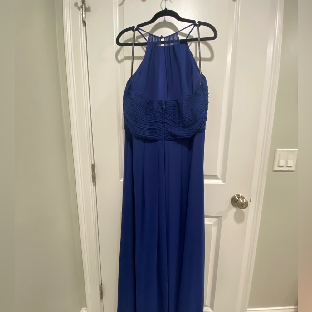 Navy Bridesmaid Dress - Picture 2 of 5